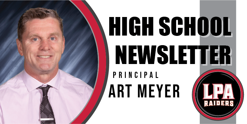 April High School Newsletter
