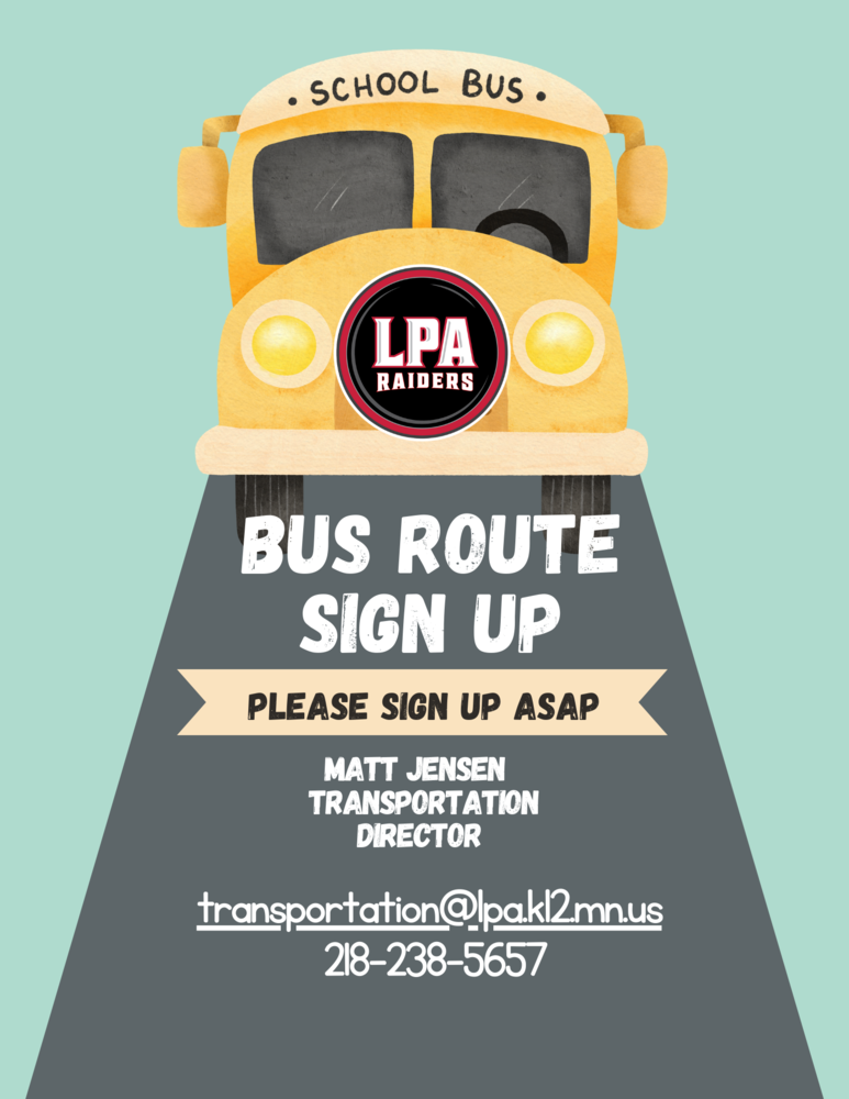 Bus Route Sign up